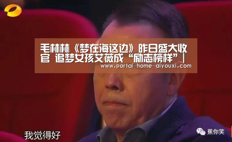 毛林林《梦在海这边》昨日盛大收官 追梦女孩艾薇成“励志榜样”|爱游戏体育(图1) 爱游戏官方
